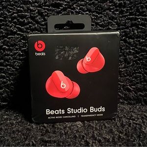 Beats by Dr. Dre Beats Studio Buds Red NEW IN BOX